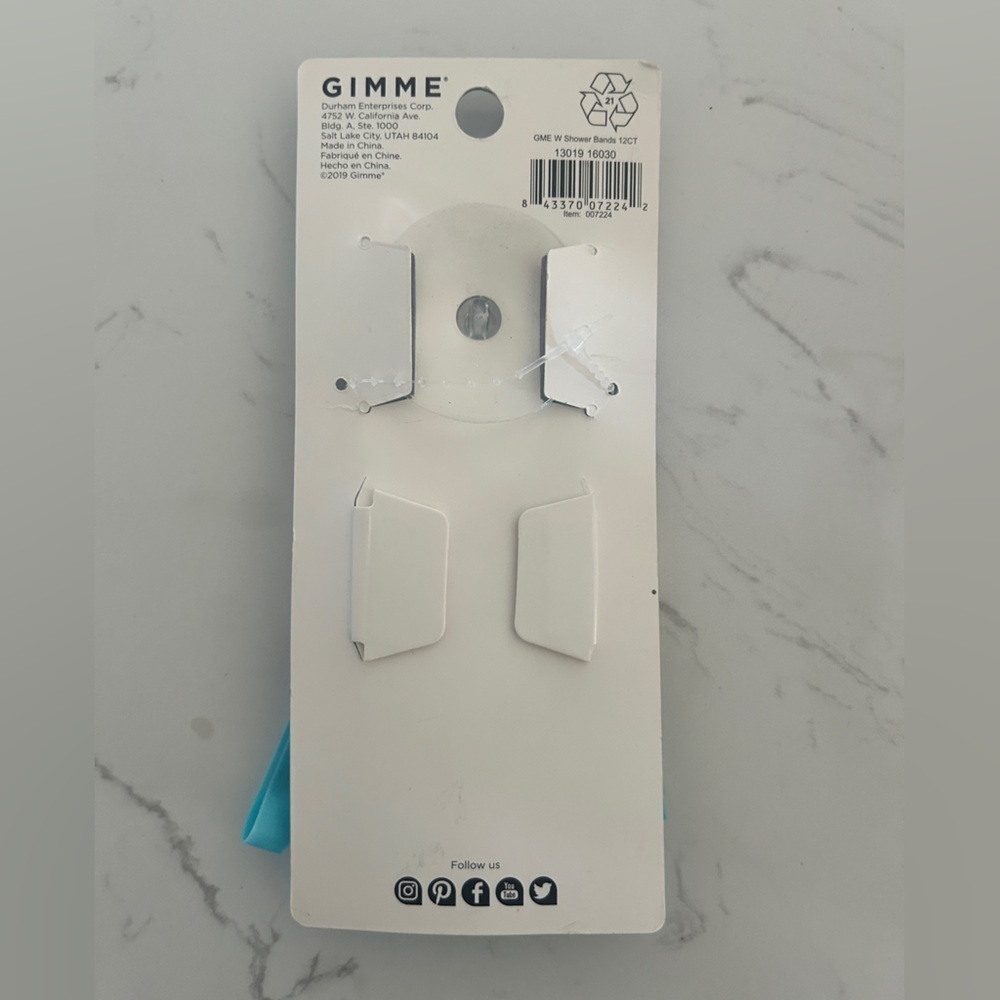 GIMME Up & Dry Shower Hair Bands – 12-Pack - NWT - Picture 4 of 5